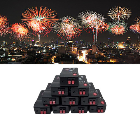 12 Hinweise Wiederaufladbare Fernbedienung Bühne Innenbrunnen Feuerwerk Feuerwerk