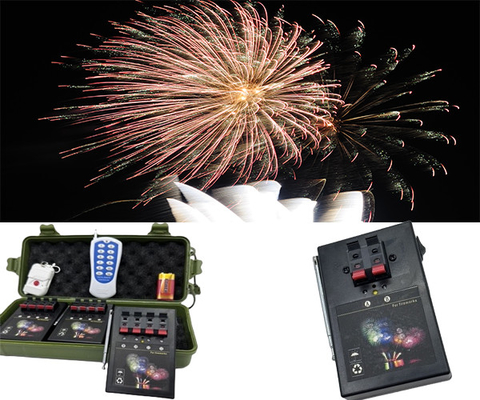 12 Hinweise Wiederaufladbare Fernbedienung Bühne Innenbrunnen Feuerwerk Feuerwerk