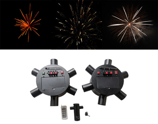 12 10 Kanäle 500m Lüfter Feuerwerkskörper Brunnenmaschine Feuerwerkskörper Einstellsystem Wireless Control