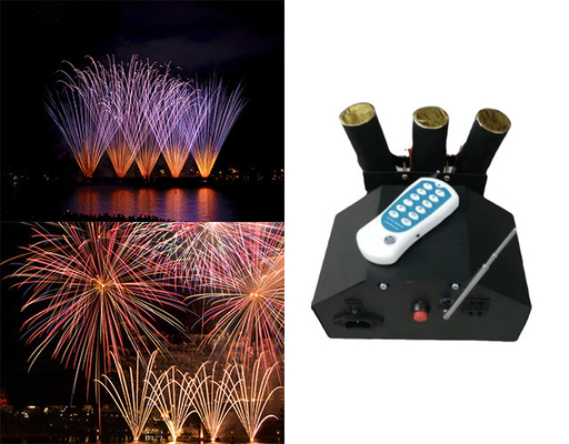 12 10 Kanäle 500m Lüfter Feuerwerkskörper Brunnenmaschine Feuerwerkskörper Einstellsystem Wireless Control