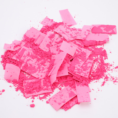 Rosa Blau Biologisch abbaubare Hochzeitskonfetti Poppers Geschlechtspoppers