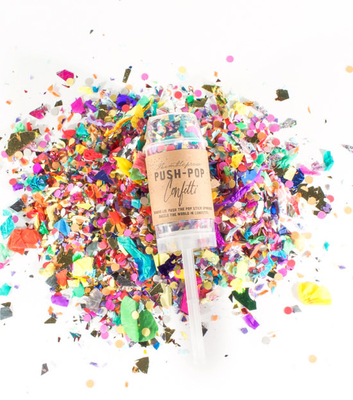 Mehrfarbiges Geschlecht offenbaren Confetti Poppers biologisch abbaubare Confetti Kanone Hochzeit