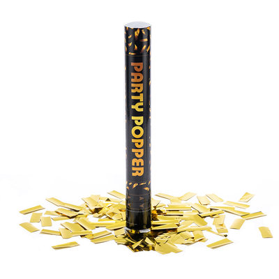 Handheld Hochzeitskonfetti Popper Gold Confetti Shooter für Festival Party Dekorationen