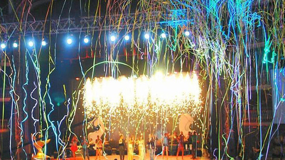 Biologisch abbaubare Konfetti Party Kanone Papier Confetti Shooter für Hochzeit Kinder Geburtstag