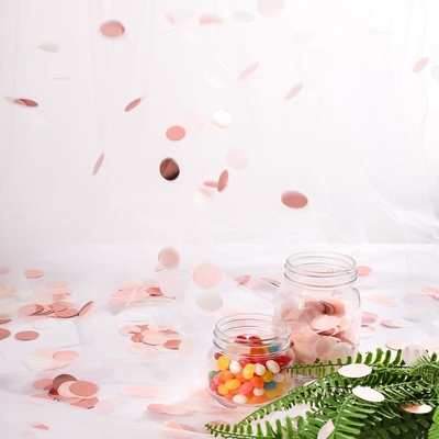 Pink Circle Tissue Paper Confetti Feier Hochzeit Geburtstagsfeier