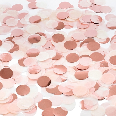Pink Circle Tissue Paper Confetti Feier Hochzeit Geburtstagsfeier