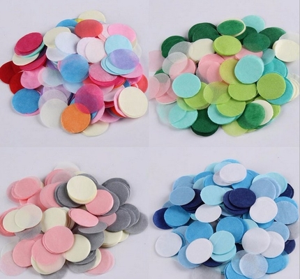Pink Circle Tissue Paper Confetti Feier Hochzeit Geburtstagsfeier