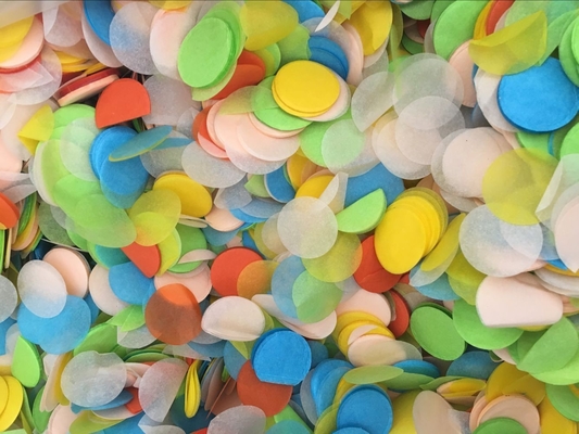 Großhandel Biologisch abbaubare Konfetti-Party-Streamer Hochzeitskonfetti-Papier
