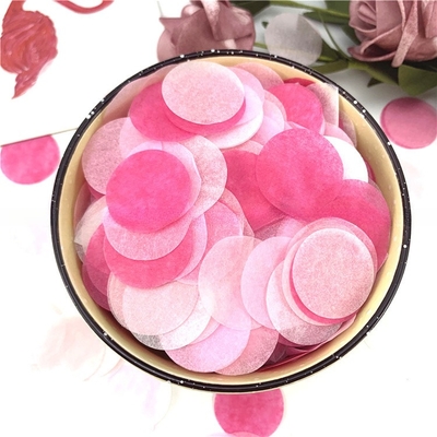 Runder Tissue Papier Konfetti Party Poppers biologisch abbaubar