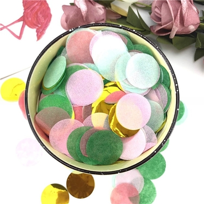 Runder Tissue Papier Konfetti Party Poppers biologisch abbaubar