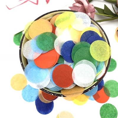 Runde Tissue Papier Konfetti Hochzeitsfeier Poppers Streamer Konfetti Streamer Werfer