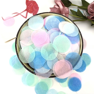 Runde Tissue Papier Konfetti Hochzeitsfeier Poppers Streamer Konfetti Streamer Werfer