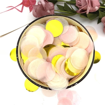 Runde Tissue Papier Konfetti Hochzeitsfeier Poppers Streamer Konfetti Streamer Werfer