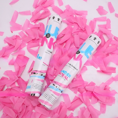 Umweltfreundliche Hochzeitskonfetti Kanone biologisch abbaubare Party-Popper