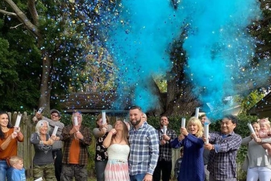 Geschlecht enthüllen Party Poppers Handheld Confetti Cannon OEM ODM