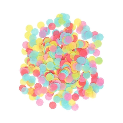 Konfetti Kreis Punkte Regenbogen Konfetti für Party Tisch Hochzeitsfeiern Mehrfarbiges biologisch abbaubares Papier