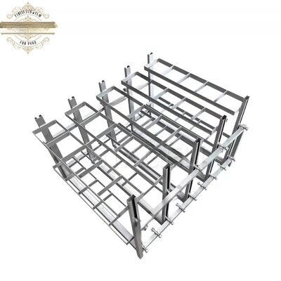 Aluminium Raketen / Raketenfeuerwerk Eisenregale anpassbar