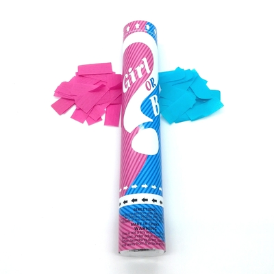 Ali Bestpreis Promotion billige Party Popper Konfetti Kanone Einwegkonfetti Kanone Schwarz und Gold