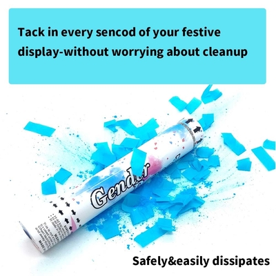 Umweltfreundliche Konfetti Cannon Konfetti Shooter Party Popper Confetti Cannon biologisch abbaubares Baby Geschlecht offenbart