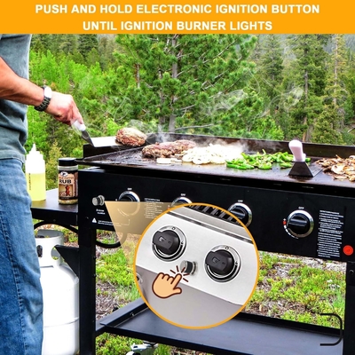 CSA &amp; CE zertifizierter universeller Funkengenerator Schwarzer Kunststoff Gießgasgrill Elektrischer Silber-Schaltknopf-Zündner