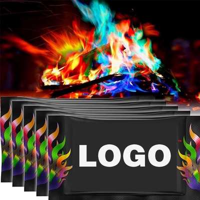 Farbe Zauberpulver Feuer 10 x 10 g Zauberflamme Farbige Feuerpulver Neonflammen