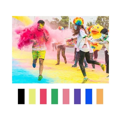 Einfach waschbare Holi Gulal Pulver Farbstoffe ungiftiges Pigment für sichere und lustige Feiern