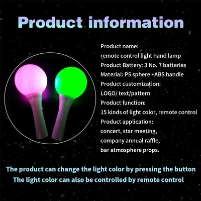 Festival LED Ballstäbchen Licht Ballstange Für Konzertmaterial, LED Glühen Blitzstick