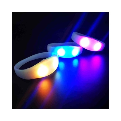 2024 DMX 512 Beleuchtung Fernsteuerung LED-Armband RGB Pulseras Brasil luz gira Pulseras LED Con Control DMX
