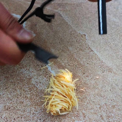 Paraffinholzfeuerleuchter für BBQ Holzkohlezündner Holzwollbrenner Feuerstarter