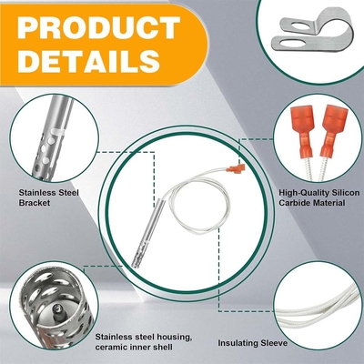 Keramische Rohstoffe 120V 150 Ofen Hot Side Ignition Pin mit Siliziumnitrid Material