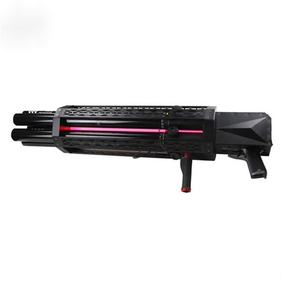 Dj Bar Atmosphäre Handheld Sechs Schüsse Gatling Elektrische LED Konfetti Pistole Kanone Nachtclub Spray Papier Konfetti Maschine