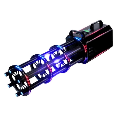 Dj Bar Atmosphäre Handheld Sechs Schüsse Gatling Elektrische LED Konfetti Pistole Kanone Nachtclub Spray Papier Konfetti Maschine