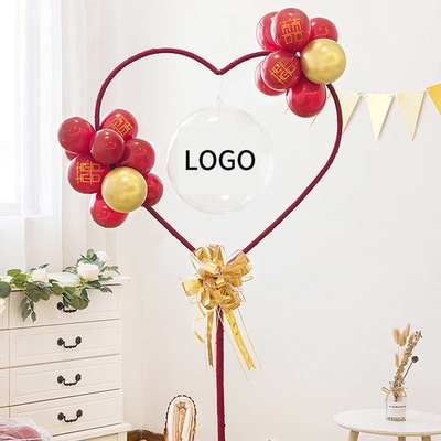 Großhandel Hochzeitszimmer Balloon Spalte Ring Halter Hochzeitsstraße Bleiballon