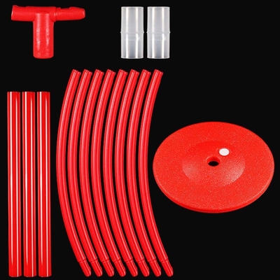 Großhandel Hochzeitszimmer Balloon Spalte Ring Halter Hochzeitsstraße Bleiballon
