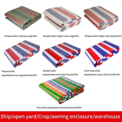 Wasserdichtes Gewicht Laminate PE Tarpaulin Kunststoff Tarpen Stoffblatt für Outdoor-Lkw-Abdeckung