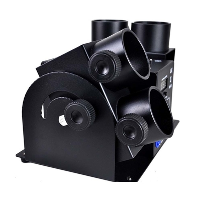 120 W 4 Köpfe Elektronische Konfetti-Lanscher-Maschine mit DMX-Steuerung für Hochzeit Geburtstag Confetti-Kanone