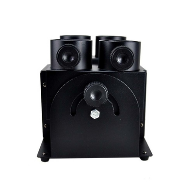 120 W 4 Köpfe Elektronische Konfetti-Lanscher-Maschine mit DMX-Steuerung für Hochzeit Geburtstag Confetti-Kanone