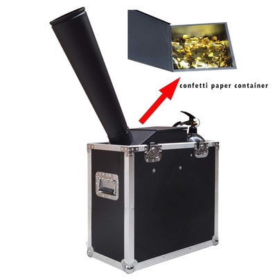 8M Jet Paper CO2 Cyclone Confetti Cannon Machine Kleine Bühnenwirkung für eine abgedeckte Fläche von 60-100 m2