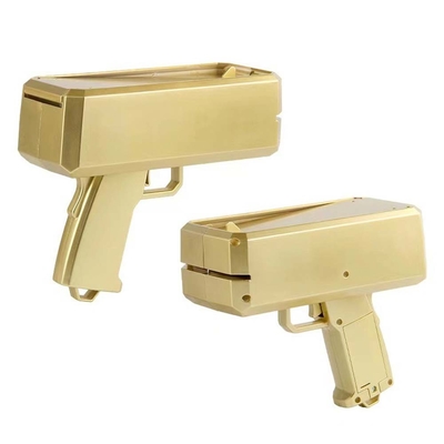 Party Dekoration Geburtstag Bargeld Kanone Spray Echtes Plastik Scatter Pistole Gold Spielzeug Dollar Geld Pistole für Party-Güter