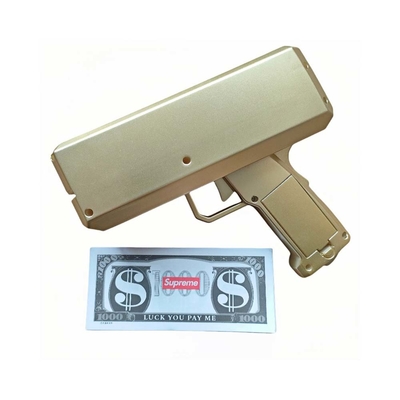 Party Dekoration Geburtstag Bargeld Kanone Spray Echtes Plastik Scatter Pistole Gold Spielzeug Dollar Geld Pistole für Party-Güter