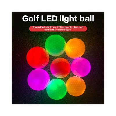 Custom Flashing Light Up Golfbälle Farbiges Massenangebot für die Sportpraxis