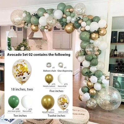 Pink Blue Gold Ballon Arch Kit für Geburtstagsfeier Hochzeit Baby Dusche Dekorationsbedarf