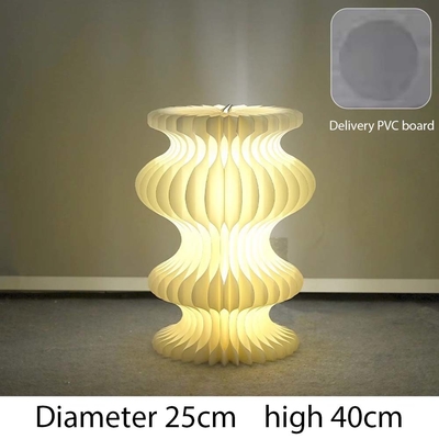 2024 Großhandel 4 Stück Klapppapier Dessert Display Stand White für die Veranstaltung