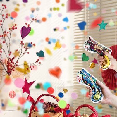 Automatisches aufblasbares Feuerwerk, Spielzeug-Aluminiumfilm, Geburtstags-Hochzeit, Hotel, Neujahrsfeier, Atmosphäre, Ballons, Metallpistole
