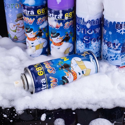 Großhandel Party Schneespray Kunstschneespray kann OEM akzeptiert für Spaß Geburtstag Hochzeitsschmuck