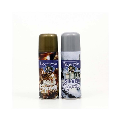 Multifunktionales Golden Silber Spray Festliches Neujahrsfest Neujahrsfest Halloween Abschlussfest Diwali Valentinstag Feiern