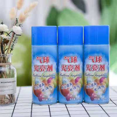 450 ml Ballon Polish Spray für Dekoration Latex Ballon Schein Accessoires für Hochzeitsfeier Dekorationen