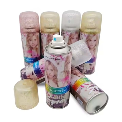 Party Glitter Spray Instant Hair Color Spray für Partys und Festivals OEM erwartet
